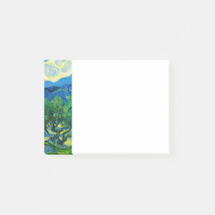 Van Gogh Olijfbomen in een bergachtig landschap Post-it® Notes