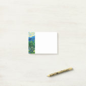 Van Gogh Olijfbomen in een bergachtig landschap Post-it® Notes (Op bureau)