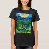 Van Gogh Olijfbomen in een bergachtig landschap T-shirt (Voorkant)
