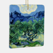 Van Gogh - Olijfbomen met Alpilles-achtergrond Keramisch Ornament (Rechts)
