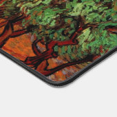 Van Gogh Olijfbomen met gele hemel en zon Bureaumat (Hoek)