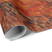 Van Gogh Olijfbomen met gele hemel en zon Cadeaupapier (Rol Hoek)