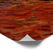 Van Gogh Olijfbomen met gele hemel en zon Poster (Hoek)