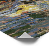 Van Gogh - Olijfbomen Poster (Hoek)