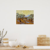 Van Gogh - Olijfbomen Poster (Keuken)