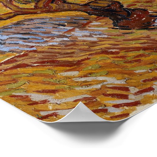 Van Gogh - Olijfbomen Poster (Hoek)