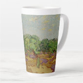 Van Gogh Olijfbomen Schilderij Latte Mok (Rechterhoek)