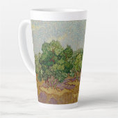 Van Gogh Olijfbomen Schilderij Latte Mok (Linkerhoek)