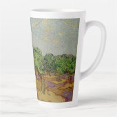 Van Gogh Olijfbomen Schilderij Latte Mok (Rechts)