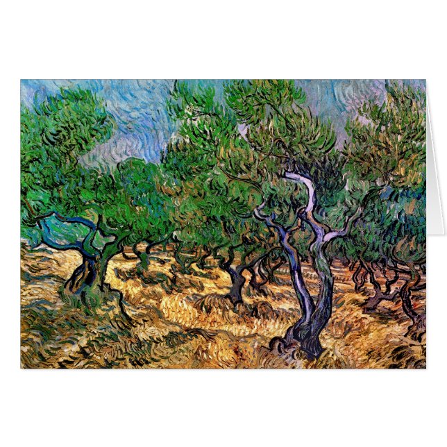 Van Gogh - Olijfboomgaard (Voorkant Horizontaal)