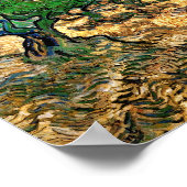 Van Gogh - Olijfboomgaard Poster (Hoek)