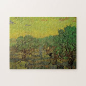 Van Gogh Olive Grove w Picking Figures  Art Legpuzzel (Horizontaal)