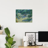 Van Gogh - Olive Orchard Poster (Thuiskantoor)