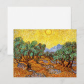 Van Gogh Olive Trees Briefkaart (Voorkant / Achterkant)