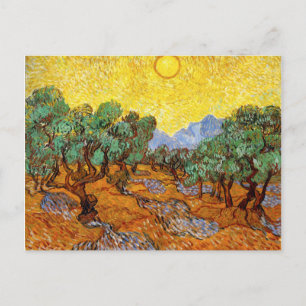 Van Gogh Olive Trees Briefkaart