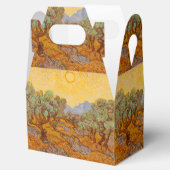 Van Gogh Olive Trees Yellow Sun Sky Bedankdoosjes (Geopend)