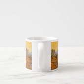 Van Gogh Olive Trees Yellow Sun Sky Espresso Kop (Achterkant)