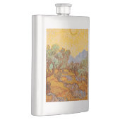Van Gogh Olive Trees Yellow Sun Sky Flacon (Rechts)