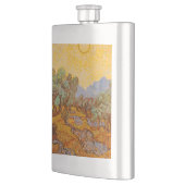 Van Gogh Olive Trees Yellow Sun Sky Flacon (Links)