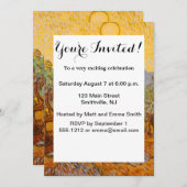 Van Gogh Olive Trees Yellow Sun Sky Kaart (Voorkant / Achterkant)