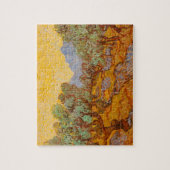 Van Gogh Olive Trees Yellow Sun Sky Legpuzzel (Verticaal)