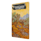 Van Gogh Olive Trees Yellow Sun Sky Mini Klembord (Angled2)