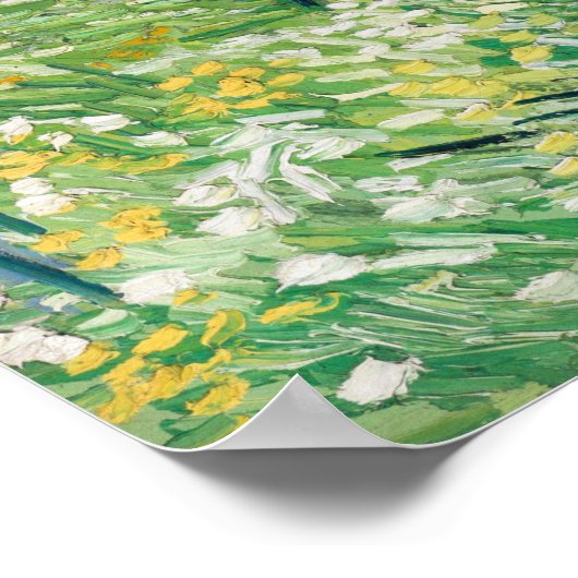 Van Gogh - ondergroei met twee cijfers Poster (Hoek)