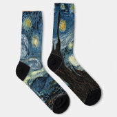 Van Gogh ontwerp van de sterrenhemel Sokken (Rechts)