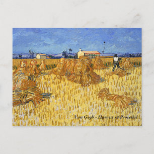 Van Gogh - Oogst in Provence Briefkaart