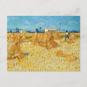 Van Gogh; Oogst in Provence Briefkaart