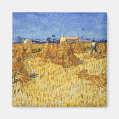 Van Gogh - Oogst in Provence Magneet (Voorkant)