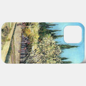 Van Gogh Orchard in Blossom, grens door Cypresses Case-Mate iPhone Case (Achterkant (horizontaal))