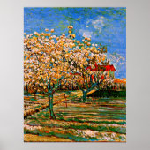 Van Gogh - Orchard in Blossom Poster (Voorkant)