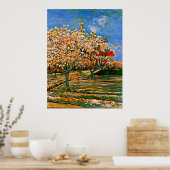 Van Gogh - Orchard in Blossom Poster (Keuken)