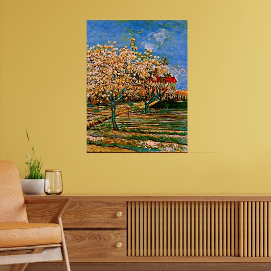 Van Gogh - Orchard in Blossom Poster (Woonkamer 2)
