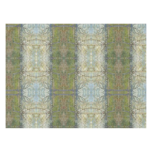 Van Gogh Orchard met bloeiende Abrikozenbomen Tafelkleed (Voorkant (Horizontaal))