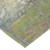 Van Gogh Orchard met bloeiende Abrikozenbomen Tafelkleed (Gekanteld)