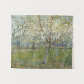 Van Gogh Orchard met bloeiende Abrikozenbomen Wandkleed (Voorkant (horizontaal))