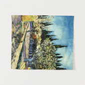 Van Gogh - Orchard Omringd door Cypresses Wandkleed (Voorkant (horizontaal))