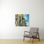 Van Gogh - Orchard Omringd door Cypresses Wandkleed (In Situ (horizontaal))