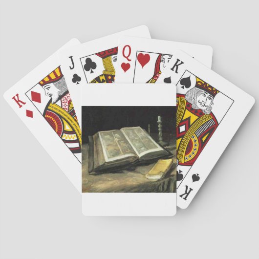 Van Gogh oude schilderkunst Pokerkaarten (Achterkant)