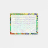 van gogh paarse iris/st. remy post-it® notes (Voorkant)