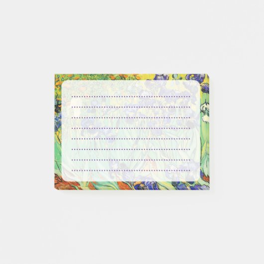 van gogh paarse iris/st. remy post-it® notes (Voorkant)