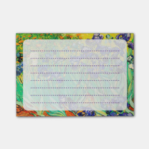 van gogh paarse iris/st. remy post-it® notes