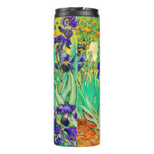 Van Gogh Paarse Irises, St. Remy Thermosbeker (Achterkant)