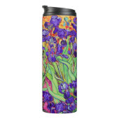 Van Gogh Paarse Irises, St. Remy Thermosbeker (Geroteerd rechts)