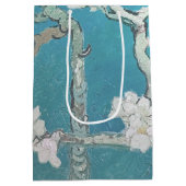 Van Gogh Painting Almond Blossom Medium Cadeauzakje (Achterkant)