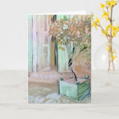 Van Gogh Painting Dank u Kaart (Gele Bloem)