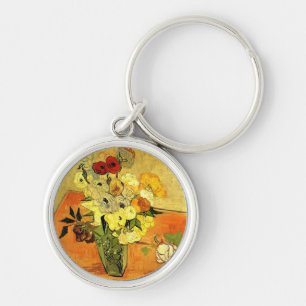 Van Gogh Painting de Capricieuze Wijnstokken van Sleutelhanger