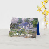 Van Gogh Painting Kaart (Gele Bloem)